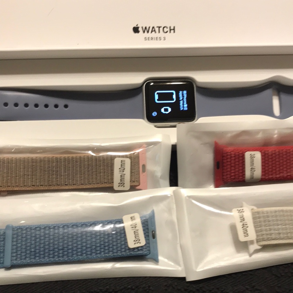 Apple series 3 watch 38 mm